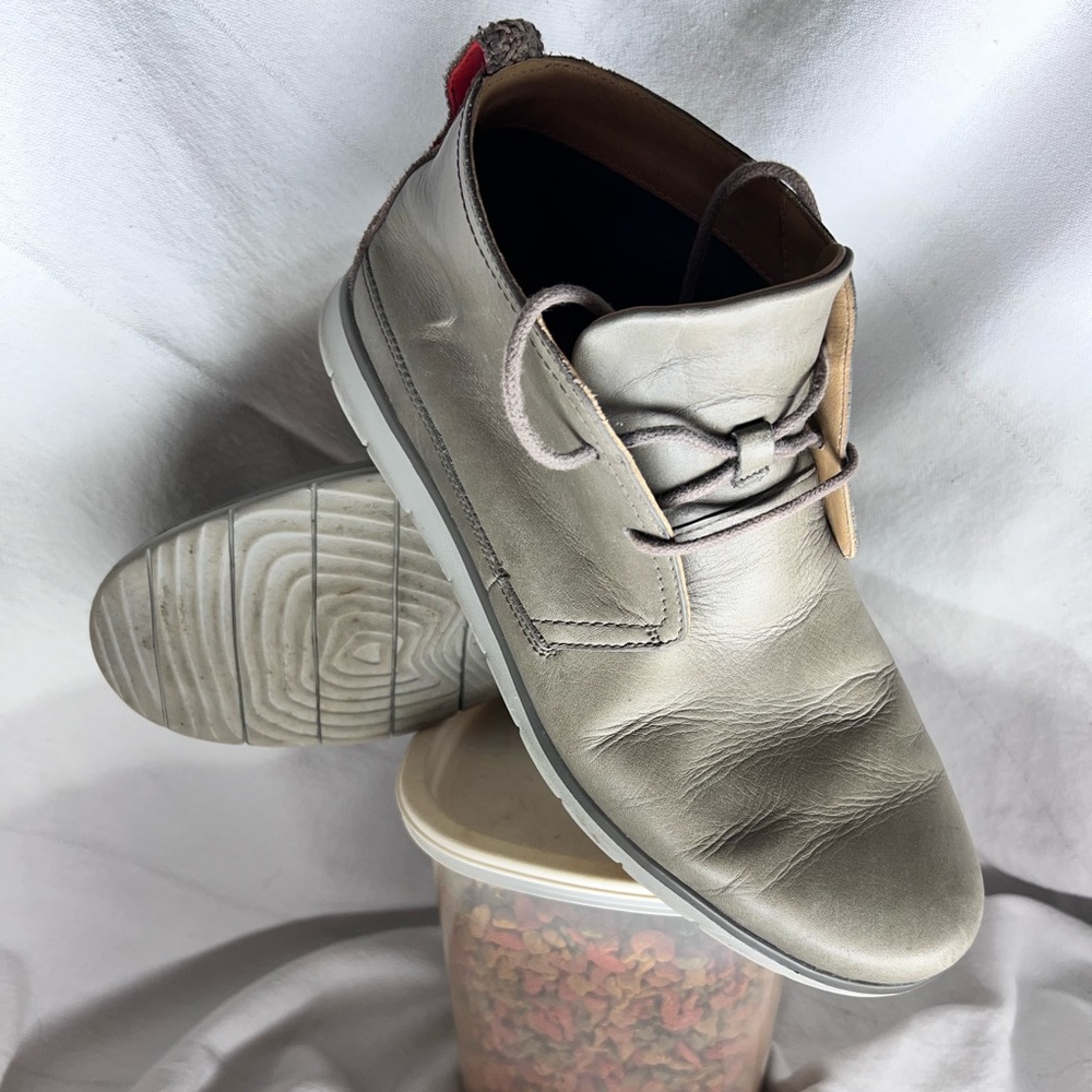Ugg Grey REAL LEATHER boots